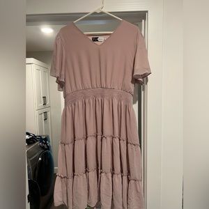 Piper and scoot Jemma tiered detail dress